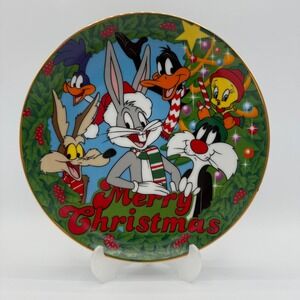 Looney Tunes Christmas Limited Edition Collector Plate‎ 1991